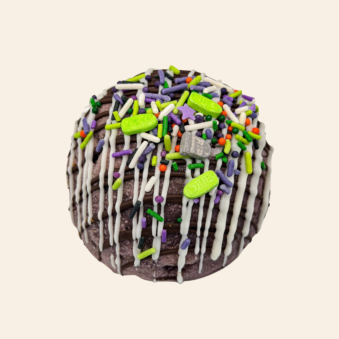Death by Ube Stuffed Cookie