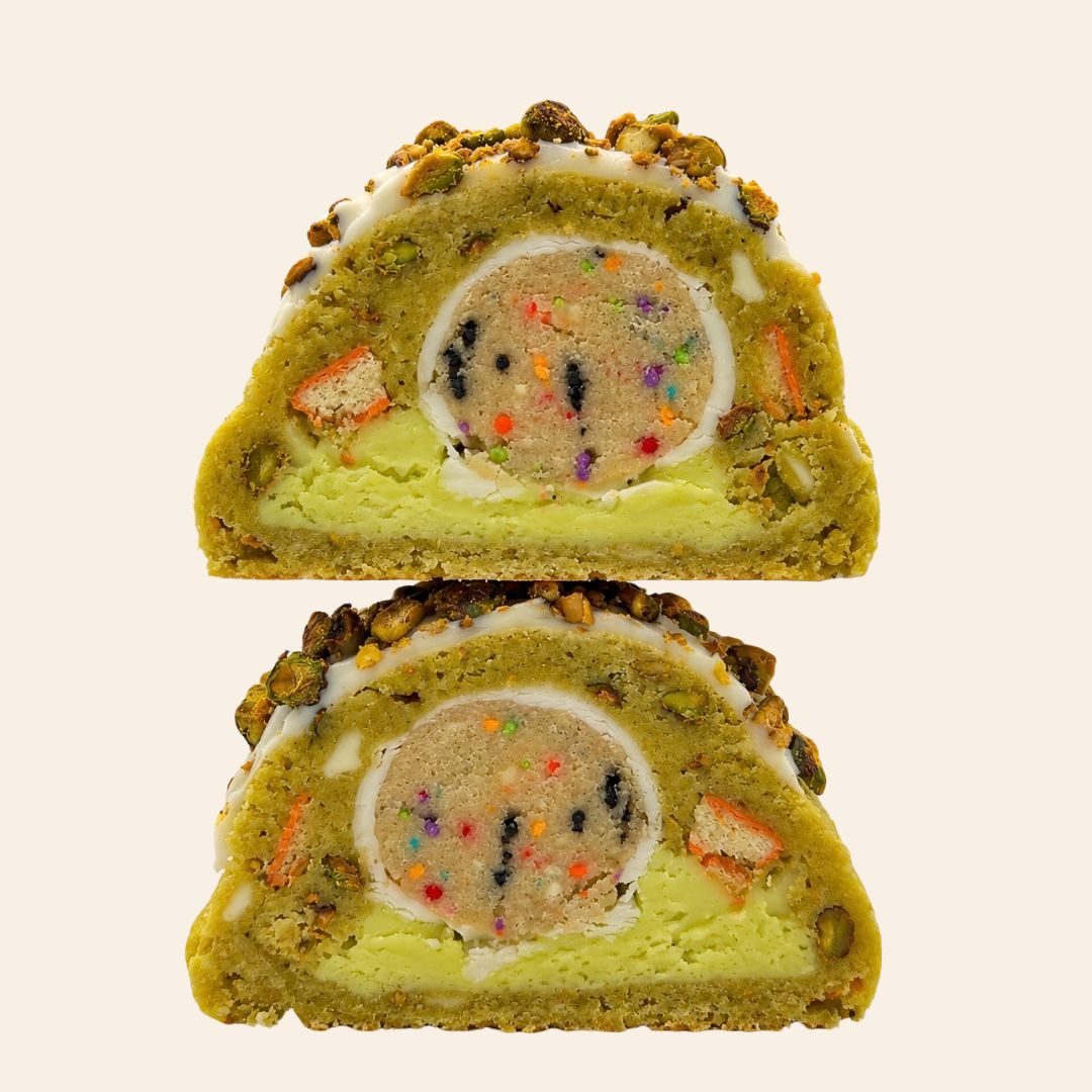 Mad Scientist Stuffed Cookie