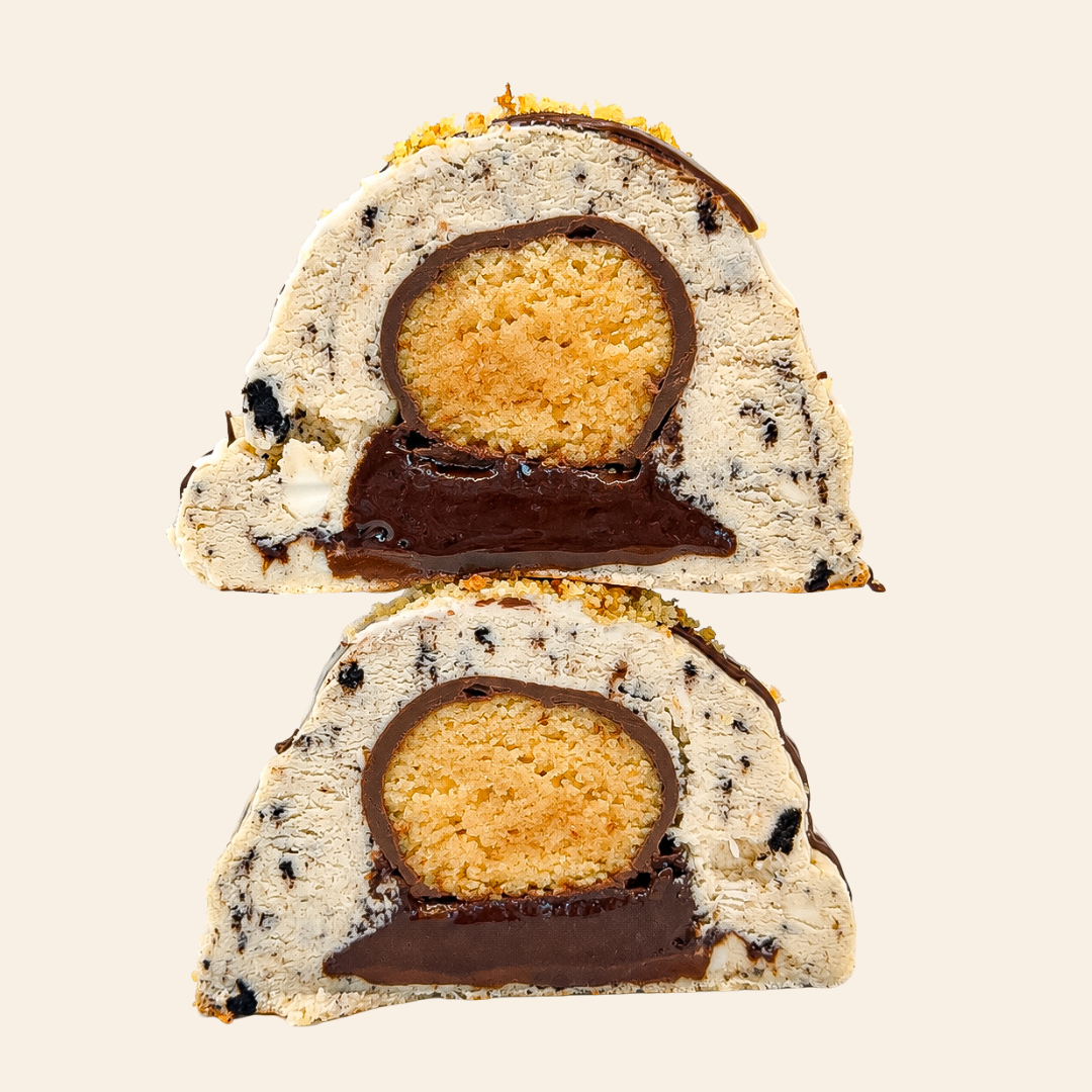 Black & White Bite Stuffed Cookie