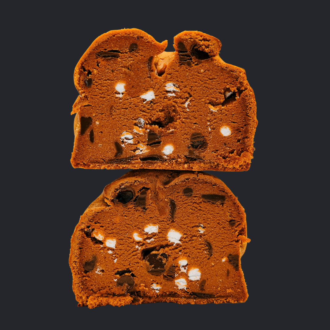 Spooky S’mores Protein Cookie