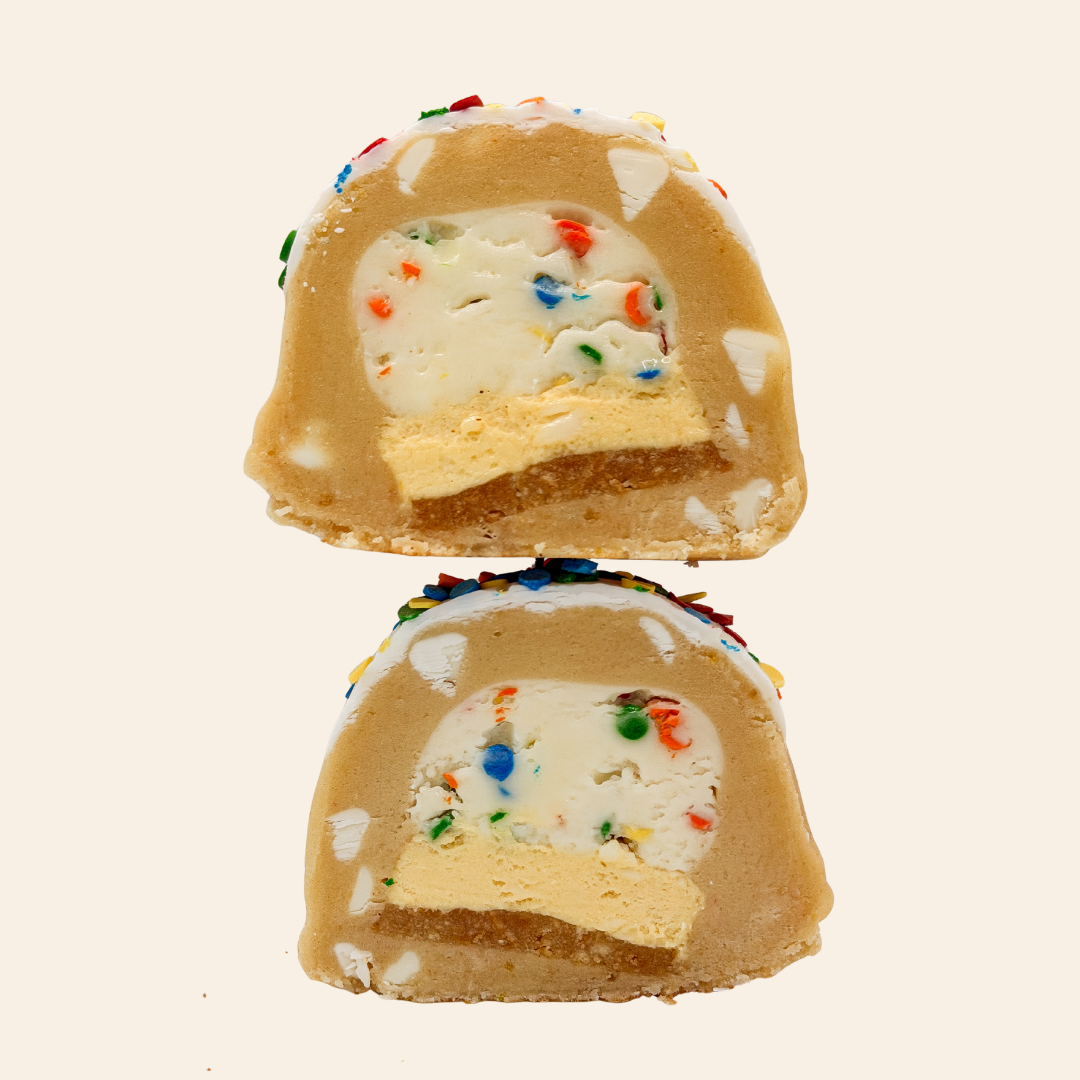 Cake Walk Stuffed Cookie