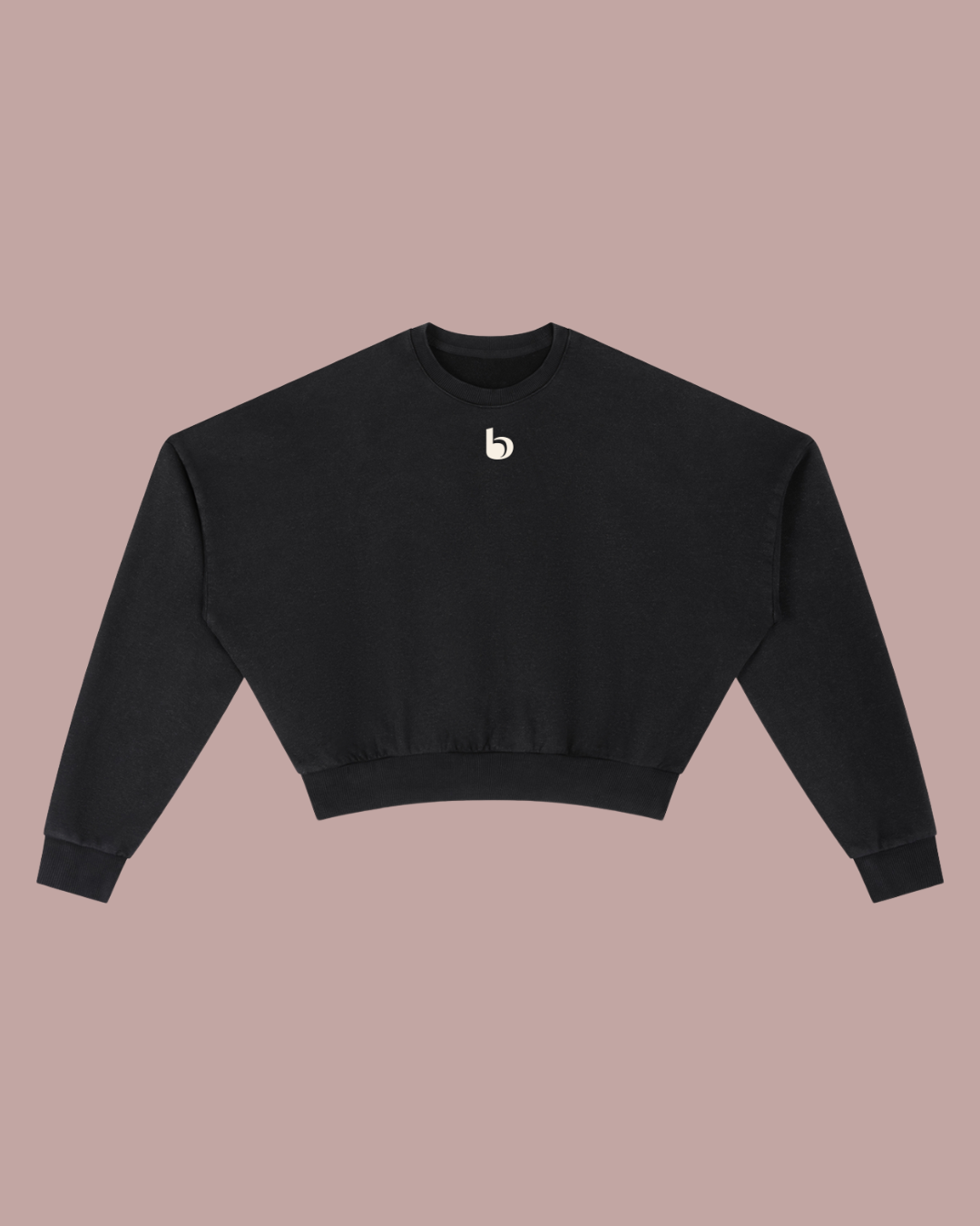 Vintage Washed Cropped Sweatshirt