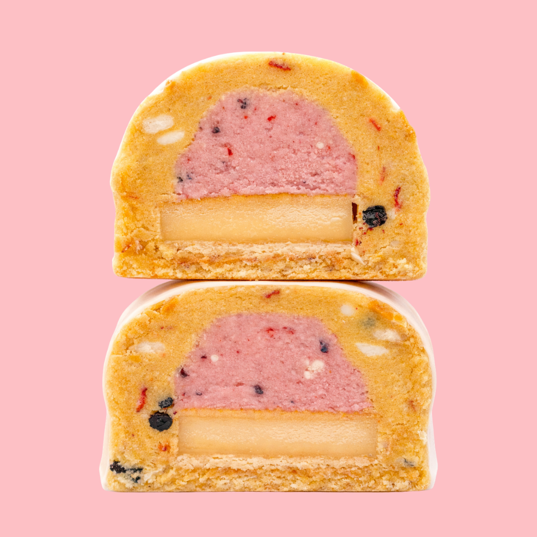 Berry Hoppy Stuffed Cookie