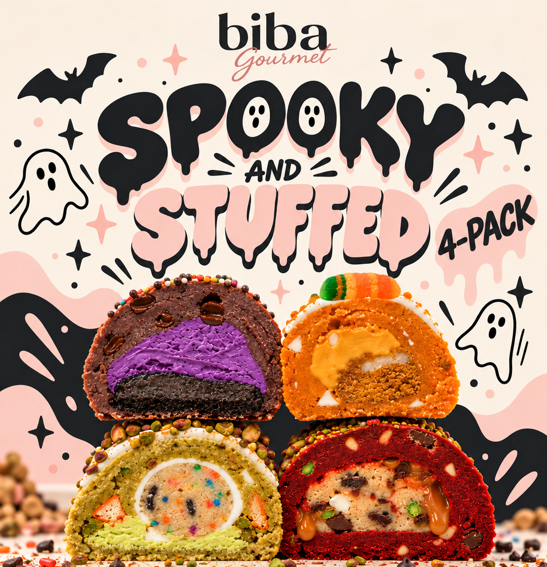 Spooky & Stuffed 4-Pack