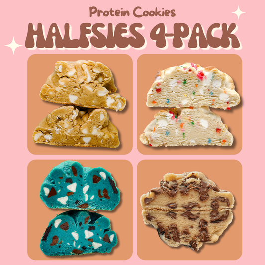 The Halfsies 4-Pack - Protein Cookies