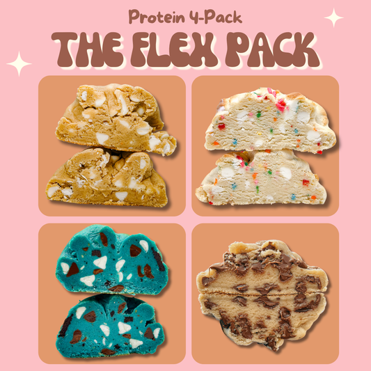 The Flex 4-Pack Protein Cookies