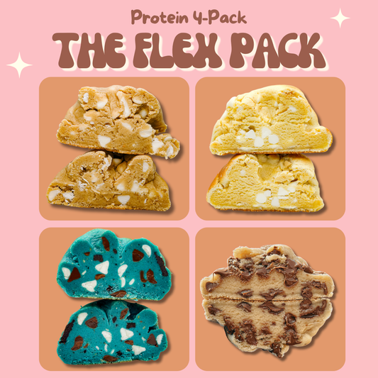 The Flex 4-Pack Protein Cookies