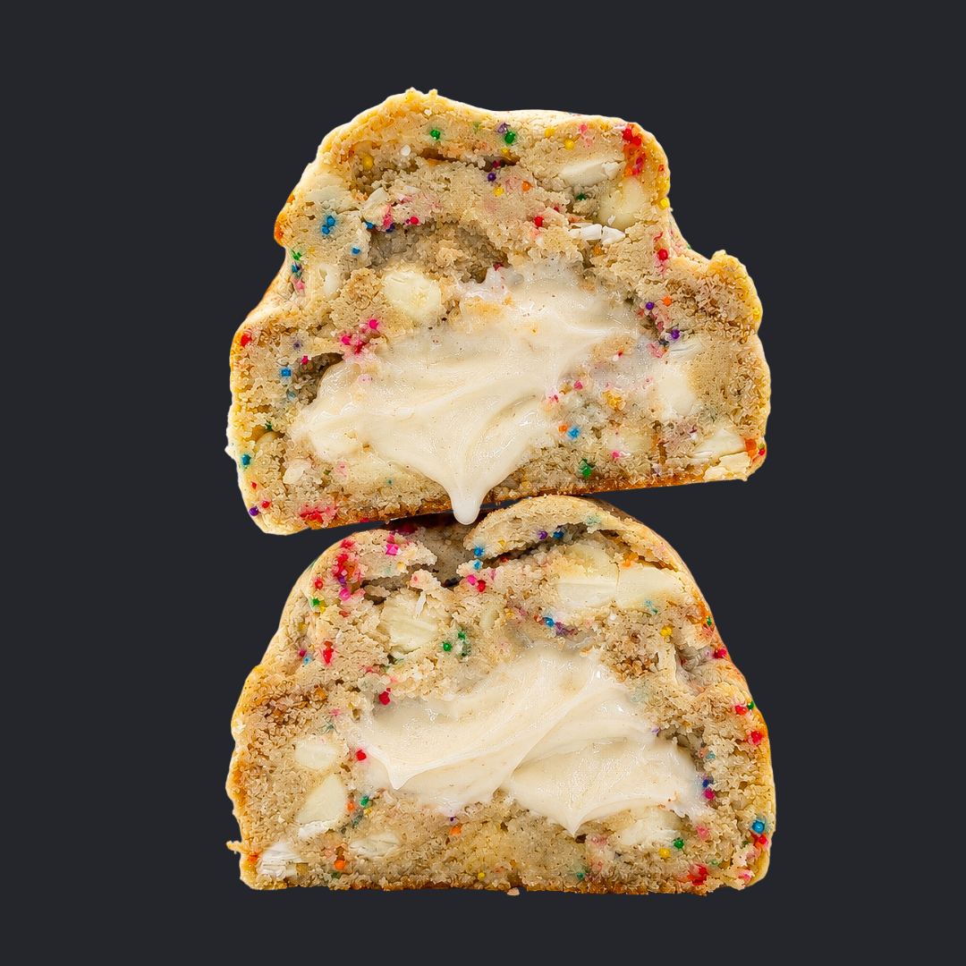 Frosted Sugar Cookie Crunch Protein Cookie - Hummus Fit Rochelle Park Collab
