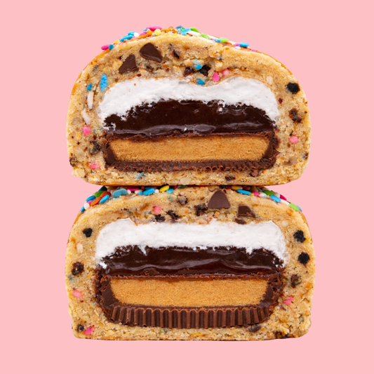 Easter Sundae Stuffed Cookie