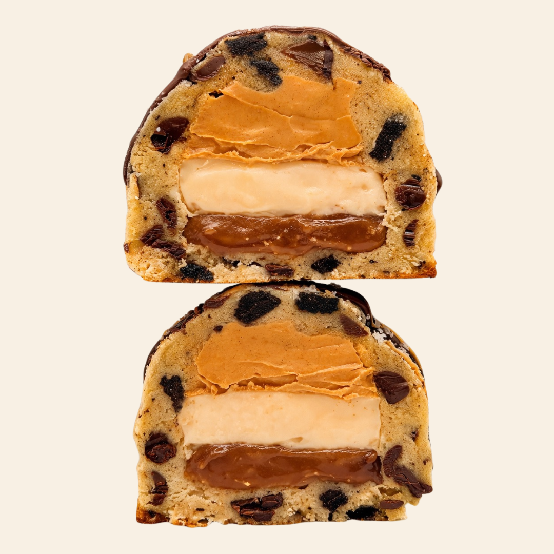 Midnight Dough Stuffed Cookie